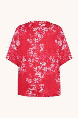 Claire naisten paita, RUPALI SHIRT Punainen Kuosi