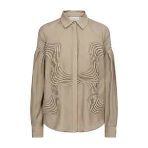 Copenhagen muse naisten paitapusero, MOLLY SHIRT  Vaaleanvihreä