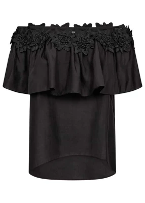 COPENHAGEN MUSE naisten pusero, MOLLY BLOUSE Musta