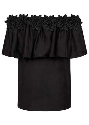 COPENHAGEN MUSE naisten pusero, MOLLY BLOUSE Musta