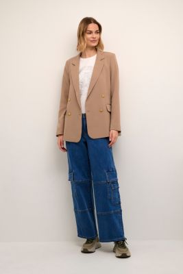 Culture bleiseri, CENETTE CLASSIC BLAZER Beige