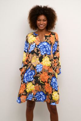 Culture mekko, VIRNA SHORT DRESS Monivärinen Kuosi