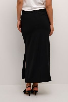 Culture Naisten Hame, ARIANE LONG SKIRT Musta