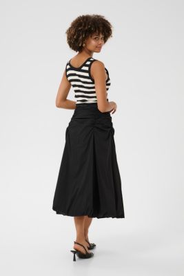 Culture naisten hame, CUAGNETHA CELESTE SKIRT Black