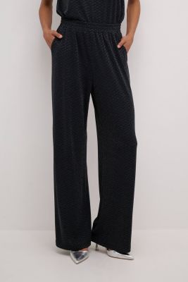 Culture naisten housut, CUTAZ PANTS Black/Silver