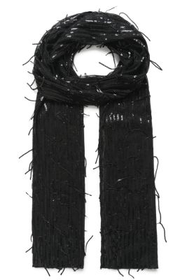 Culture naisten huivi,CUBLING SCARF Black