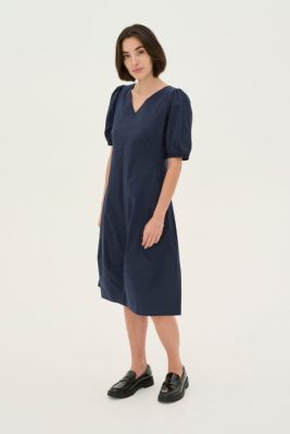 CULTURE, Naisten Mekko, ANTOINETT SS DRESS Blue Iris