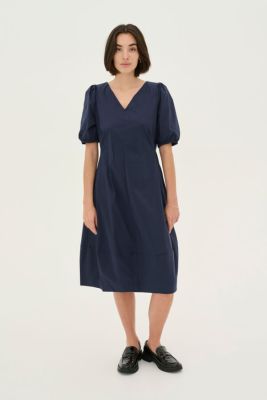CULTURE, Naisten Mekko, ANTOINETT SS DRESS Blue Iris