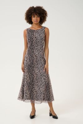 CULTURE naisten mekko, CUATTIE MELIDA LOOSE DRESS Leopard