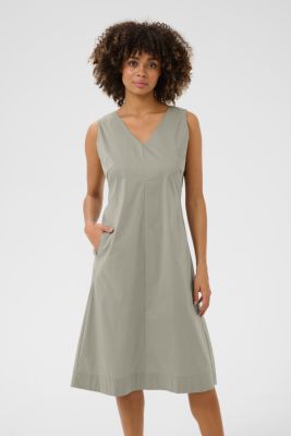Culture naisten mekko, CUNOVI ANTOINETT SLEEVELESS DRESS Seagrass