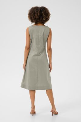 Culture naisten mekko, CUNOVI ANTOINETT SLEEVELESS DRESS Seagrass