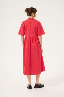 Culture naisten mekko, CUZETA ANTOINETT DRESS Fiery Red