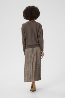 Culture Naisten Neule, Annemarie Batwing Jumper Coffee Bean