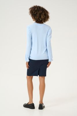 Culture naisten neulepusero,  CUANNEMETTE PULLOVER Cashmere Blue