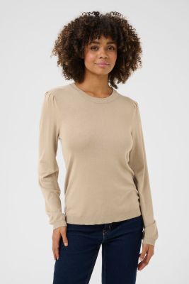 Culture naisten neulepusero,  CUANNEMETTE PULLOVER Dune