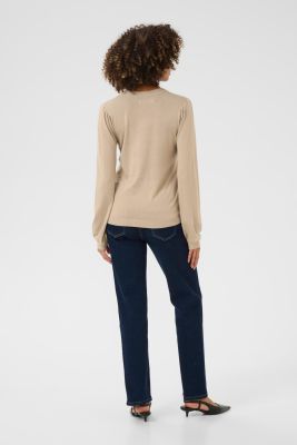 Culture naisten neulepusero,  CUANNEMETTE PULLOVER Dune