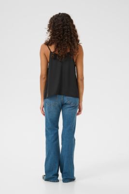 Culture naisten toppi, CUANGELIA STRAP TOP Black