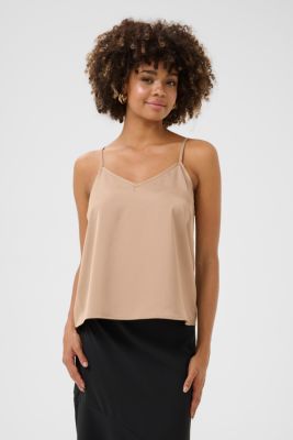 Culture naisten toppi, CUANGELIA STRAP TOP Dune
