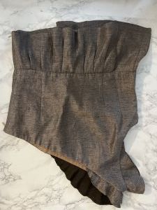 Day Birger et Mikkelsen Toppi Ruskea M (Second hand) Ruskea Kuosi