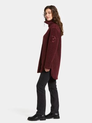 Didriksons naisten fleece, UMI WNS FZ 3 Viininpunainen