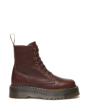 Dr. Martens naisten maiharit, Jadon 8 Eye Boot Tummanruskea