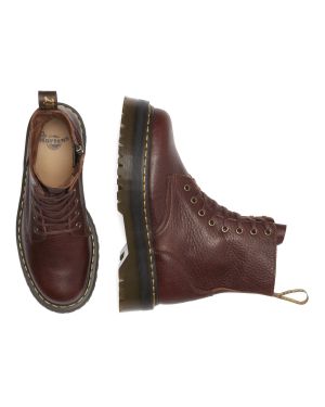 Dr. Martens naisten maiharit, Jadon 8 Eye Boot Tummanruskea