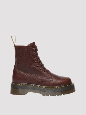Dr. Martens naisten maiharit, Jadon 8 Eye Boot Tummanruskea