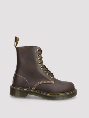 Dr. Martens kengät, 1460 Pascal 8 Eye Boot Tummanruskea