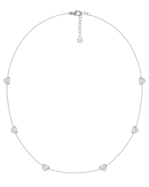 Edblad kaulakoru, BARLEY NECKLACE MULTI STEEL Hopeanharmaa