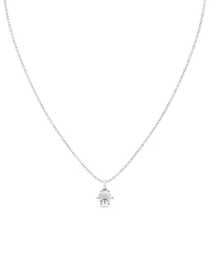 Edblad kaulakoru, CROWN NECKLACE STEEL Hopeanharmaa
