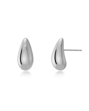 Edblad korvakorut, HARMONY STUDS STEEL Hopeanharmaa