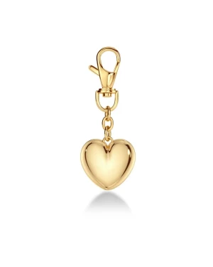 Edblad laukkukoriste, HEART Barley Bag Charm Gold Kullankeltainen