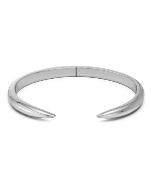 Edblad rannekoru, CREST BANGLE STEEL Hopeanharmaa
