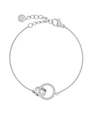 Edblad rannekoru, ETERNAL ORBIT BRACELET STEEL Hopeanharmaa