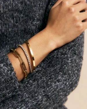 Edblad rannekoru, FAVE BANGLE GOLD Kullankeltainen