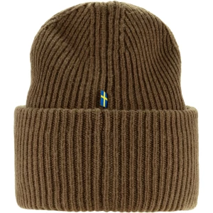 Fjällräven unisex pipo, HEAVY BEANIE Tummanruskea