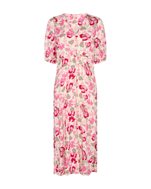 Freequent mekko, GELINE DRESS Punainen Kuosi