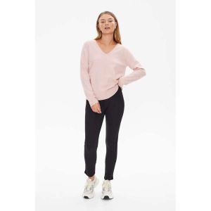 Freequent Naisten Housut ANNIE PANTS Musta