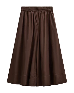 Freequent naisten housut, JULES PANTS Tummanruskea