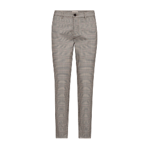 Freequent naisten housut, REX PANT Beige Ruutu