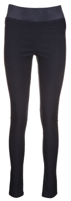 Freequent Naisten Housut, Shantal Power Pants Tummansininen