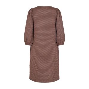 Freequent Naisten Mekko, BUBBLE DRESS Tummanruskea