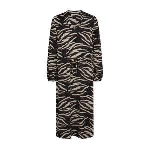Freequent Naisten Mekko, CAMELI DRESS Ruskea Kuosi