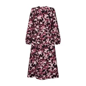 Freequent naisten mekko, HIRSE DRESS Viininpunainen Kuosi