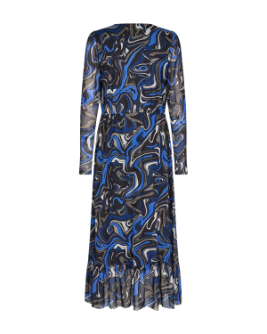 Freequent Naisten Mekko WHIRL DRESS Sininen Kuosi