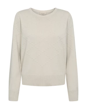 Freequent naisten neule, DODO PULLOVER Hiekka
