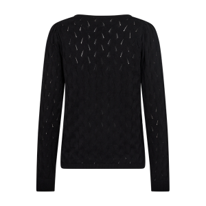 Freequent naisten neule, DODO PULLOVER Musta