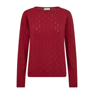 Freequent naisten neule, DODO PULLOVER Punainen