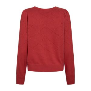 Freequent naisten neule, DODO PULLOVER Punainen