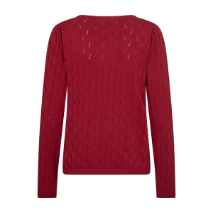 Freequent naisten neule, DODO PULLOVER Punainen